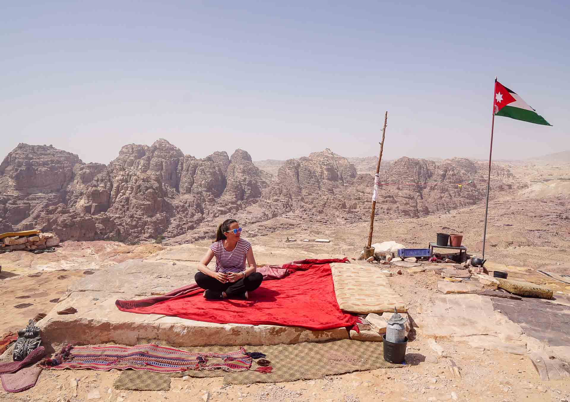 Jordanien mit Kind Petra Wanderung