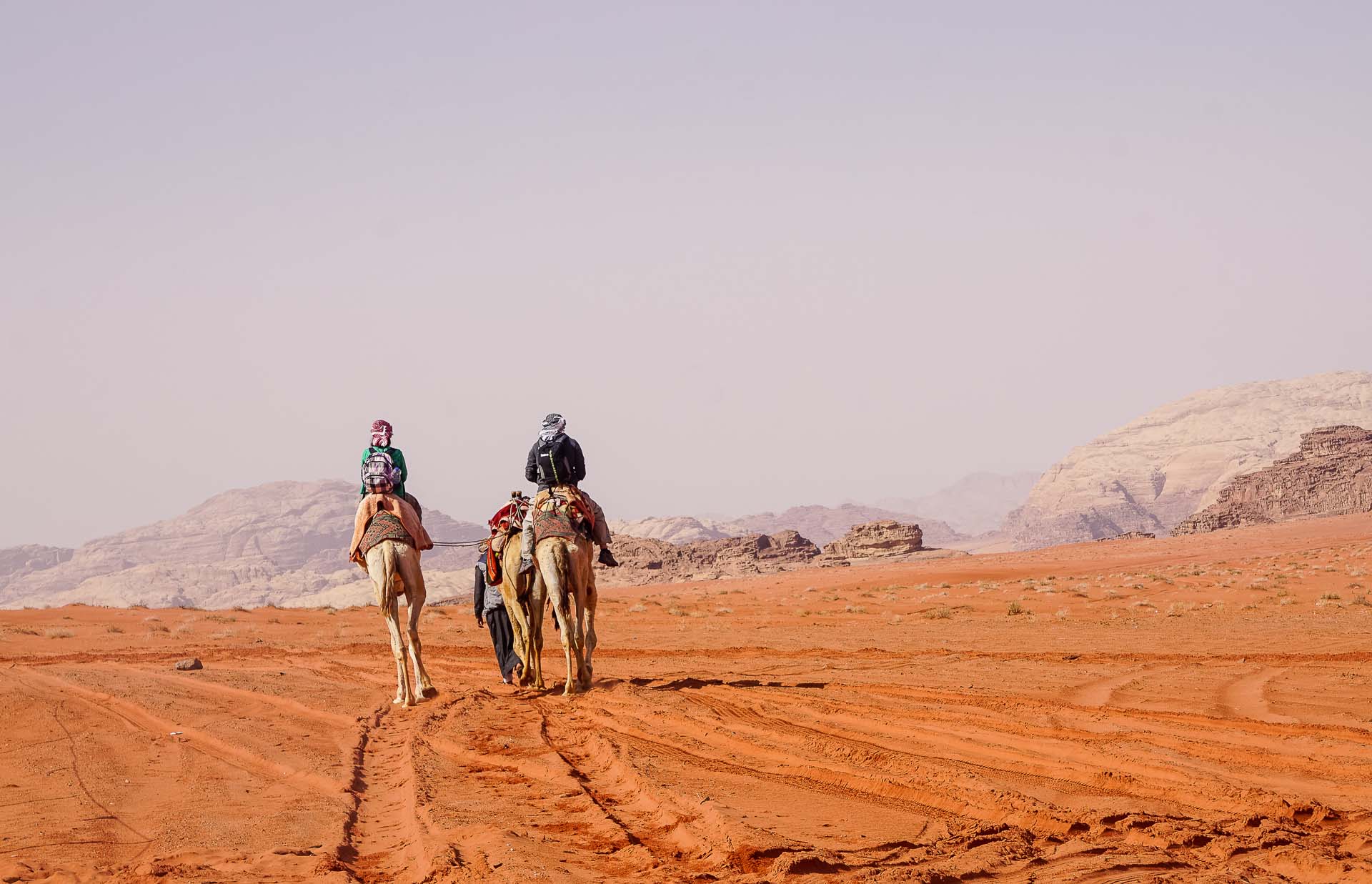 Jordanien mit Kind Wadi Rum kamelritt